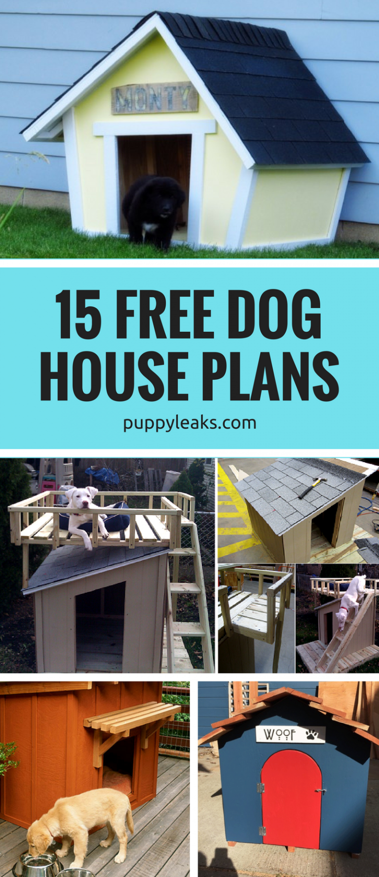 15-free-dog-house-plans-puppy-leaks