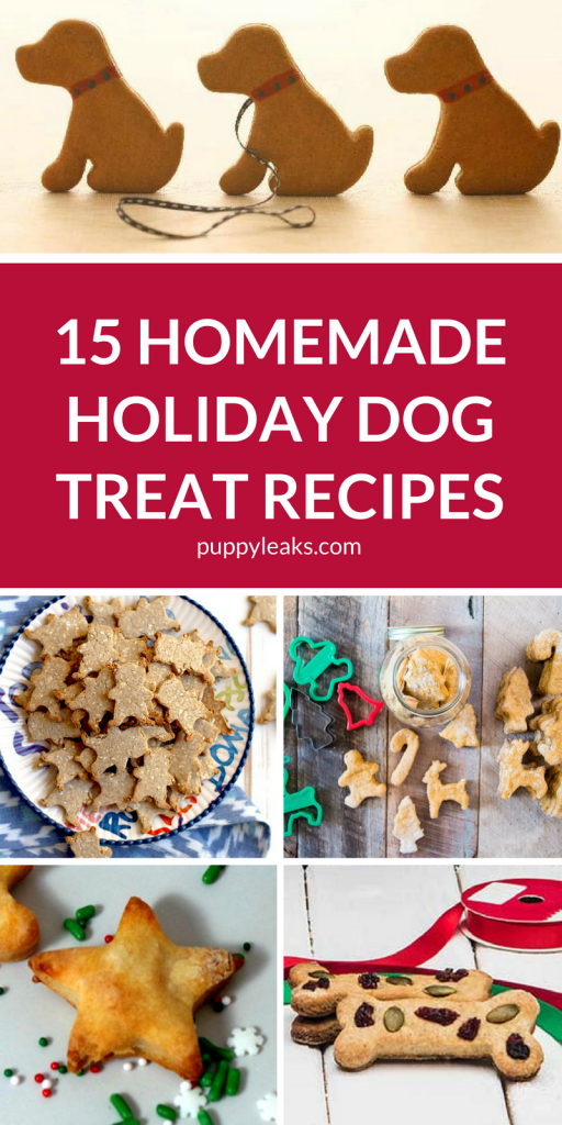 15 Homemade Holiday Dog Treat Recipes - Puppy Leaks
