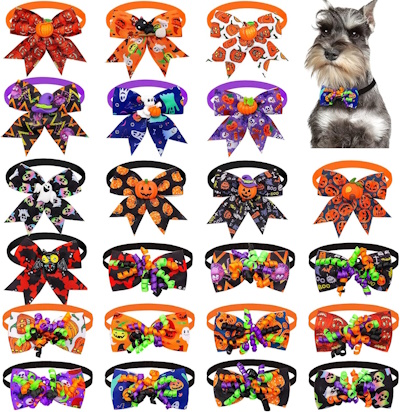 Halloween bow ties for dogs